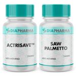 Kit Saúde Capilar - Actrisave (Finasterida Like) + Saw Palmetto