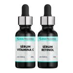 Kit Sérum Facial Vitamina C + Retinol