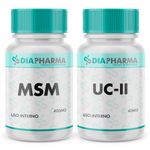 Kit Colágeno Articular - Uc II + Msm Enxofre Orgânico