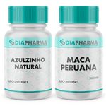 Azulzinho Natural + Maca Peruana 500mg - 30 Doses