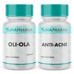 Kit Oli Ola 300mg + Cápsulas Anti Acne