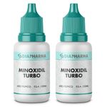 Kit 2 Minoxidil Turbo 120ml