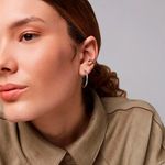 Ear Cuff Aria Prata