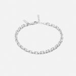 Pulseira Luna Prata Escovado