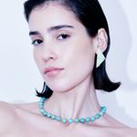 Colar Turquesa Prata