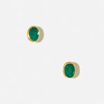 Brinco Jima Oval Ouro