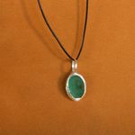 Pingente Green M Prata
