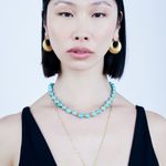 Colar Turquesa Ouro