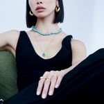 Colar Turquesa Ouro