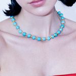 Colar Turquesa Ouro