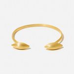 Bracelete Casulo Duplo Ouro