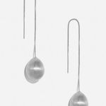 Brinco Pendulo Casulo Prata