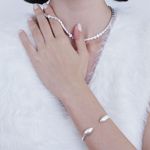 Bracelete Casulo Duplo Prata
