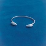 Bracelete Casulo Duplo Prata