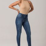 Calça Jeans Feminina Skinny Básica Lisa Disparate