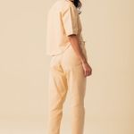 Calça Mom Feminina Sarja Color Disparate