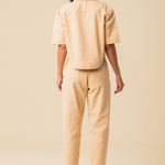 Calça Mom Feminina Sarja Color Disparate