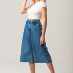 Calça Jeans Pantacourt Feminina Disparate
