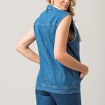 Colete Jeans Feminino Disparate