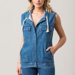 Colete Jeans Feminino Disparate