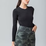 Saia Mini Sarja Camuflada Disparate