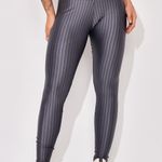 Legging Cintura Alta Fitness Cinza New Vision