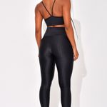 Legging Cintura Alta Fitness Preta New Vision