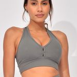 Top Com Bojo Fitness Cinza - Luar