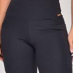 Legging Fitness Cintura Alta Com Bolso Preta