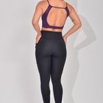 Legging Fitness Cintura Alta Com Bolso Preta