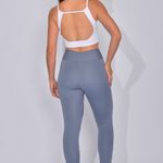 Legging Fitness Cintura Alta Azul Glow