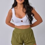 Short Fitness Duplo Verde Mix
