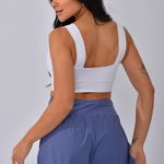 Short Fitness Duplo Azul Mix