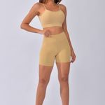 Short Fitness Básico Bege Light
