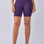 Bermuda Fitness Poliamida Lisa Roxa Básica