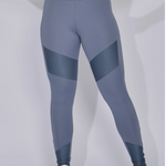 Legging Fitness Cintura Alta Azul Glow