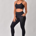 Legging Fitness Com Bolso Preta Black Blend