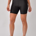 Bermuda Fitness Cintura Alta Preta Lusty