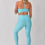 Legging Fitness Cintura Alta Azul Lusty