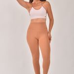 Legging Fitness Rosê e Caramelo Gold