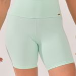Bermuda Fitness Cintura Alta Verde Essence