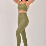 Legging Fitness Feminina Texturizada Verde Sense