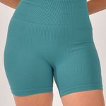 Short Fitness Cintura Alta Verde Lumine
