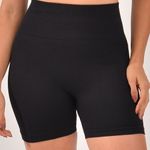 Short Fitness Cintura Alta Preto Lumine