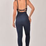 Conjunto Legging Fitness Texturizada Azul Sense