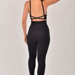 Conjunto Legging Fitness Texturizada Preta Sense