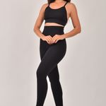 Conjunto Legging Fitness Texturizada Preta Sense