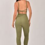 Conjunto Legging Fitness Texturizada Verde Sense