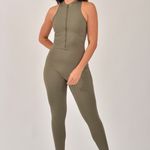 Macacão Fitness Com Bojo Verde Zen