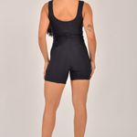 Conjunto Short Fitness Jacquard Preta Active